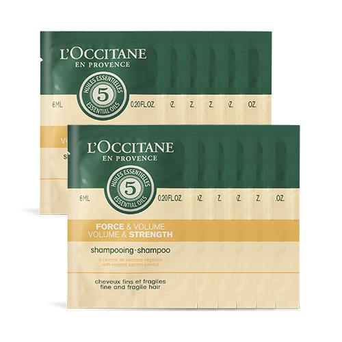 LOCCITANE 歐舒丹 草本強韌洗髮乳(6ML)X12
