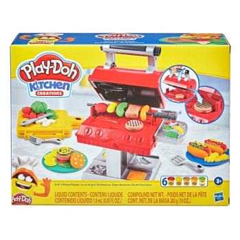 Play-Doh 培樂多黏土 廚房系列 BBQ美式烤肉遊戲組(F0652)