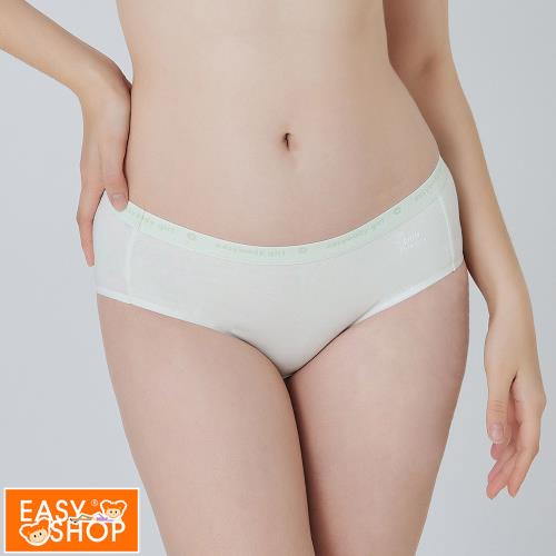 【EASY SHOP】Audrey Junior-Princess-美國棉中腰三角內褲-綠