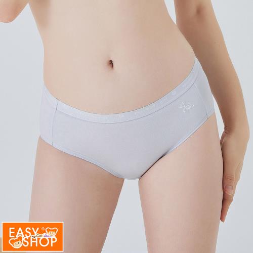【EASY SHOP】Audrey Junior-Princess-美國棉中腰三角內褲-灰