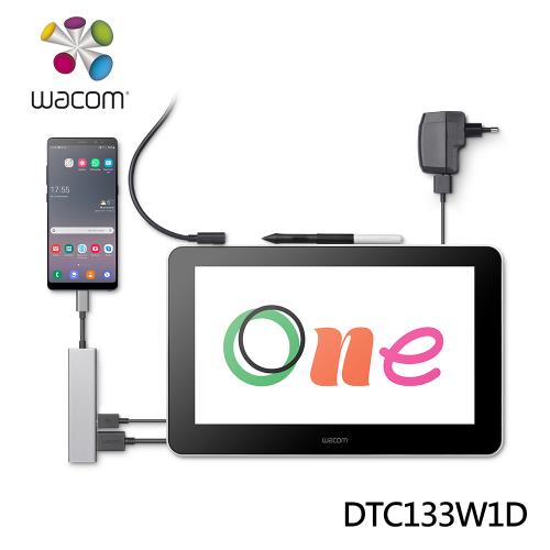 Wacom One 液晶繪圖螢幕(DTC133W1D)