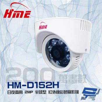 [昌運科技] 環名HME HM-D152H 200萬 2MP 6LED 日夜兩用 紅外線彩色半球型攝影機
