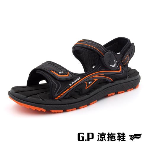 G.P 中性經典舒適磁扣兩用涼拖鞋G3888-橘色 (SIZE:36-44 共三色) GP