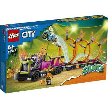 LEGO樂高積木 60357 202303 城市系列 - 特技卡車和火圈挑戰組