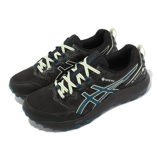 Asics 越野跑鞋 GEL-Sonoma 7 GTX 男鞋 防水 黑 藍 戶外 運動鞋 亞瑟膠 亞瑟士 1011B593001