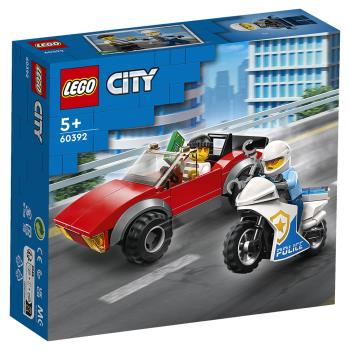 LEGO樂高積木 60392 202301 城市系列 - 警察摩托車飛車追逐