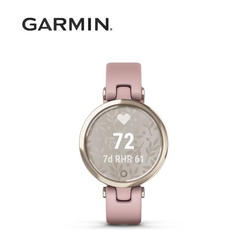 【限定78折】GARMIN Lily 智慧腕錶 運動款 血氧監測-甜玫瑰金