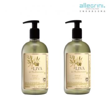 【Allegrini 艾格尼】Oliva地中海橄欖系列 沐浴露500ML 2入組