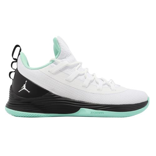 Nike 籃球鞋Jordan Ultra Fly 2 Low 男鞋白黑氣墊耐磨緩震運動鞋AH8110