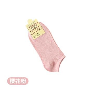【嘟嘟太郎-韓風馬卡龍短襪(櫻花粉)】隱形短襪 船型襪 襪子
