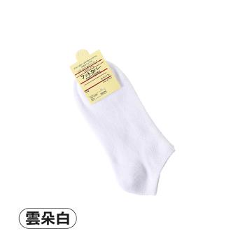 【嘟嘟太郎-韓風馬卡龍短襪(雲朵白)】隱形短襪 船型襪 襪子