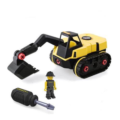 美國 STANLEY Jr. - 組裝工程車-挖土機