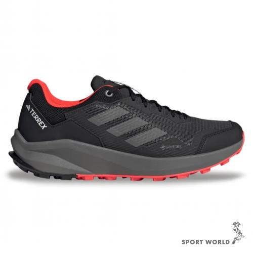 Adidas Terrex TrailRider GTX 男鞋 慢跑鞋 越野跑鞋 登山 防水 黑【運動世界】HQ1233