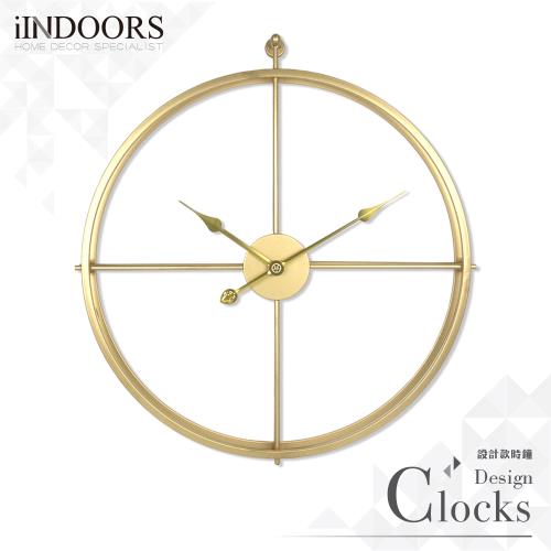 【iINDOORS】Loft 簡約設計時鐘-璀璨金針62cm