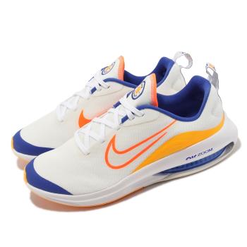 Nike 慢跑鞋 Air Zoom Arcadia 2 GS 大童鞋 女鞋 白 橙 輕量 透氣 氣墊 FD4637-181