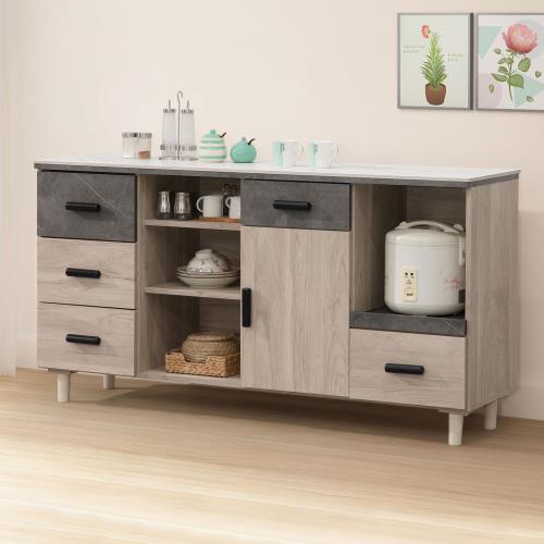 【Homelike】 喜家居5.3尺岩板餐櫃(2256)