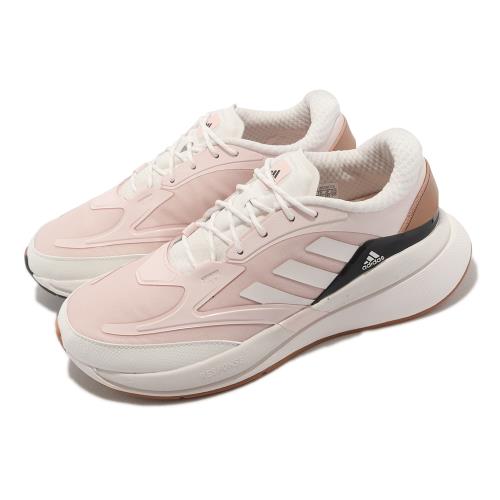Adidas 慢跑鞋 Brevard 女款 粉紅 白 網布 路跑 運動鞋 環保原料 多功能 透氣 緩震 H06178