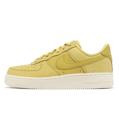 Nike Wmns Air Force 1 PRM MF 女鞋Gold Nubuck 薑黃AF1 休閒鞋DR9503