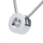 (買1送1)金工坊十分圓滿鑽墜