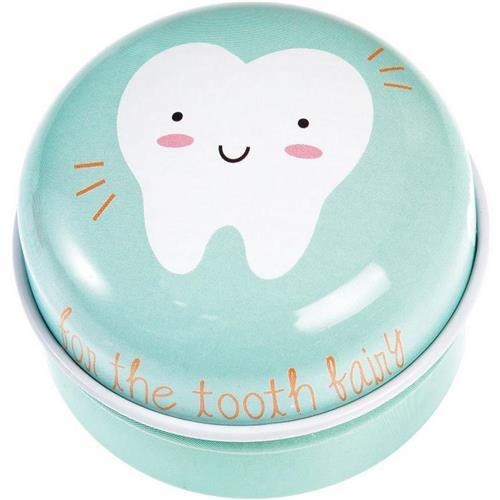 《Rex LONDON》迷你乳牙收納盒(藍)