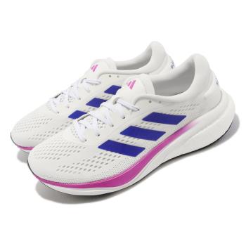 adidas 慢跑鞋 Supernova 2 白 藍 男鞋 透氣 BOOST 緩震 運動鞋 愛迪達 HQ9939