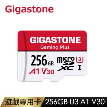 Gigastone Gaming Plus microSDXC UHS-Ⅰ U3 A1V30 256GB遊戲專用記憶卡