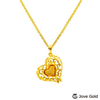 JoveGold漾金飾 奇幻夢境黃金墜子 送項鍊