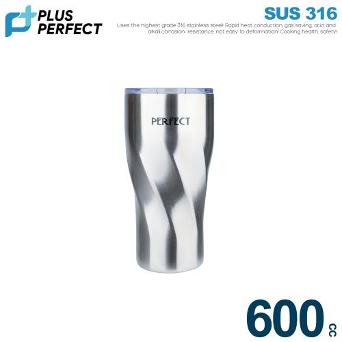 【PERFECT 理想】晶鑽316陶瓷冰霸杯600cc不銹鋼