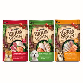 【TOMA-PRO 優格】天然零穀食譜系列犬糧  狗飼料 2.5磅