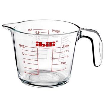 《IBILI》耐熱玻璃握柄量杯(500ml)