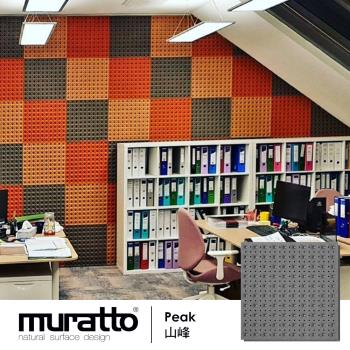 Muratto 葡萄牙設計牆壁吸音防水造型有機軟木塊4片/盒-低調