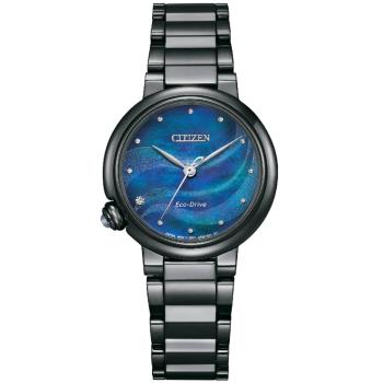 CITIZEN星辰 L系列 光動能 流光時尚腕錶 EM0915-86N