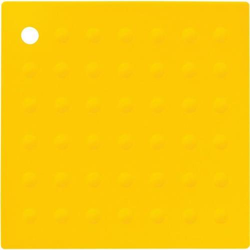 《Premier》Zing方形矽膠隔熱墊(黃)