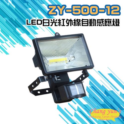 [昌運科技] ZY-500-12 LED白光紅外線自動感應燈