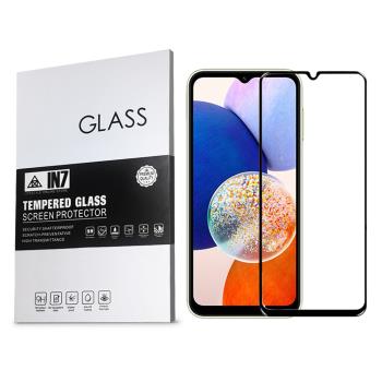 IN7 Samsung A14 5G (6.6 吋) 高畫質 高透光2.5D滿版9H鋼化玻璃保護貼 疏油疏水 鋼化膜