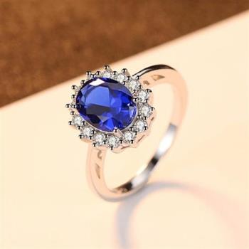 [巴黎精品] 鋯石戒指925純銀銀飾-歐美古典復古個性女飾品3色v1aa20