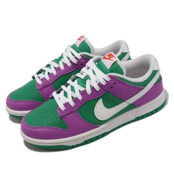 Nike 休閒鞋 Wmns Dunk Low 女鞋 綠 紫 經典 小丑 Joker 低筒 穿搭 板鞋 FD9924-311