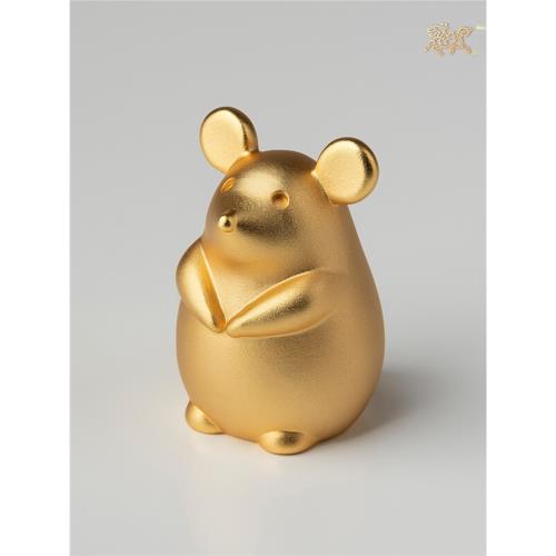銅師傅擺件招財小老鼠吉祥物生肖生日禮物辦公室桌面客廳飾品裝飾|裝飾