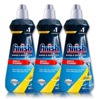 FINISH洗碗機專用光潔劑400ml(檸檬香) x3瓶
