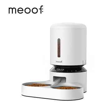 meoof 膠囊自動餵食器 按鍵版 5L 雙碗 【臺灣總代理公司貨】