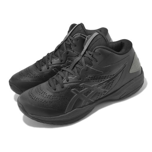 Asics 籃球鞋 GELHoop V15 4E 超寬楦 男鞋 黑 全黑 緩衝 支撐 抗扭 亞瑟士 1063A062001