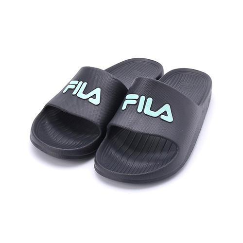 FILA 輕量防水運動拖鞋 深灰 4-S355W-003 男鞋 鞋全家福