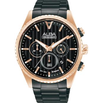 ALBA 雅柏 東京印象計時手錶-43mm AT3H80X1/VD53-X388K