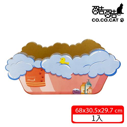 OA本舖 酷酷貓 Co.Co.Cat 浴缸-100%台灣製紙箱貓抓板