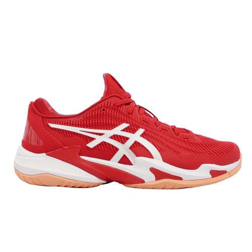 Asics 網球鞋Court FF 3 Novak 男鞋法網配色紅白亞瑟士喬科維奇緩震