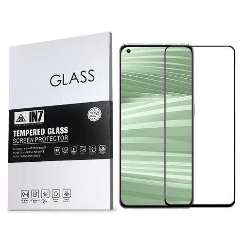 IN7 realme GT2 Pro (6.7吋) 高清 高透光2.5D滿版9H鋼化玻璃保護貼 疏油疏水 鋼化膜