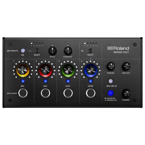 【音樂城市】ROLAND BRIDGE CAST 直播音訊介面混音器 電競直播 FPS