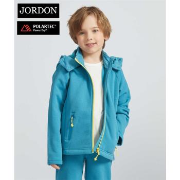 【JORDON 】 兒童 POWER STRETCH PRO 連帽外套