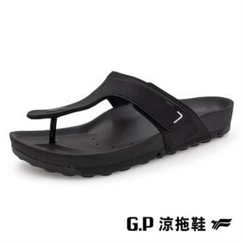 G.P 男款防水透氣機能人字柏肯拖鞋G3763M-黑色(SIZE:40-44 共二色)