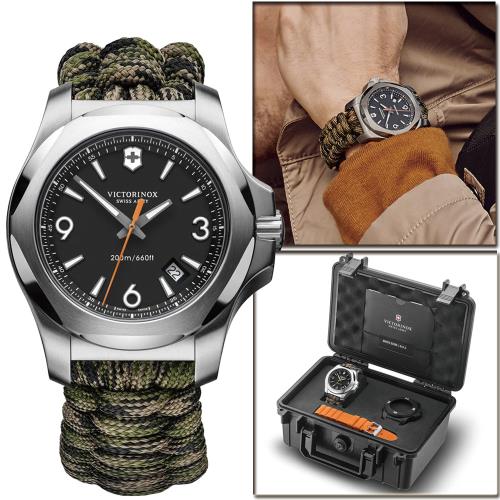 Victorinox  維氏 INOX 軍事標準專業腕錶-VISA-241894